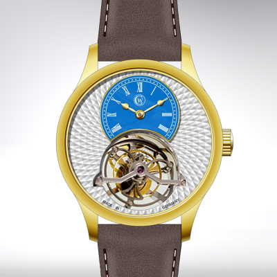 Tourbillon Grand Cage Gelbgold Handaufzug 21B805CW IPG